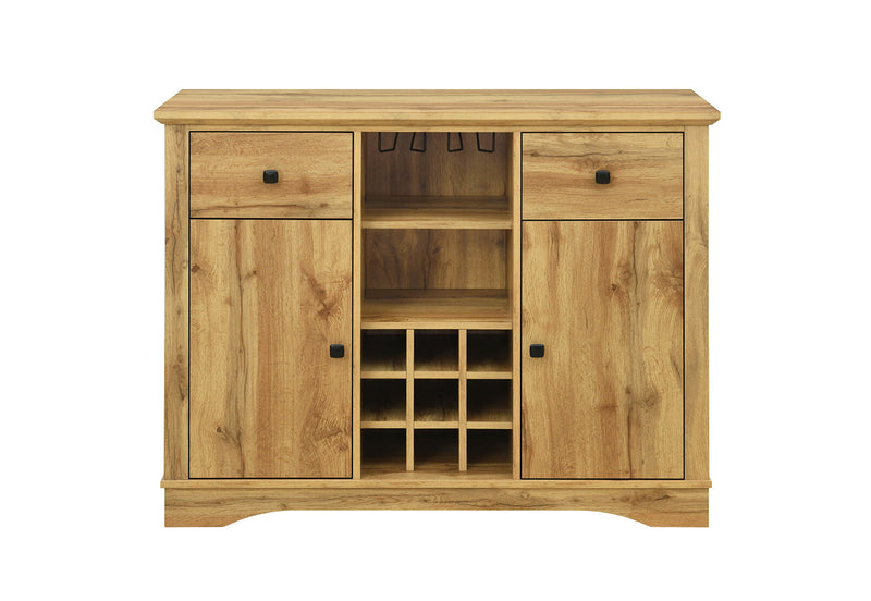 O'BRIEN WINE CABINET OAK