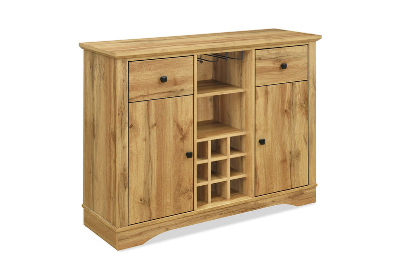 O'BRIEN WINE CABINET OAK