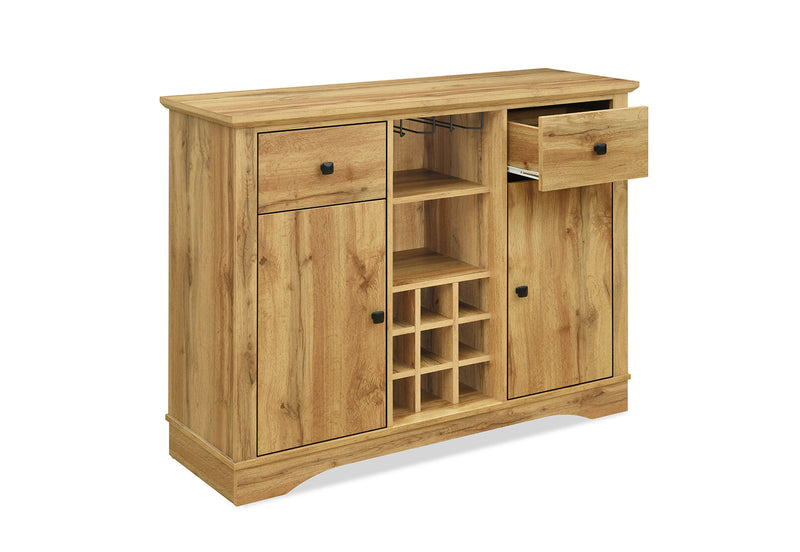 O'BRIEN WINE CABINET OAK