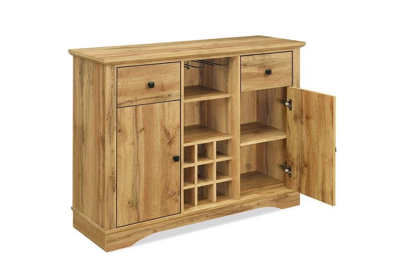 O'BRIEN WINE CABINET OAK