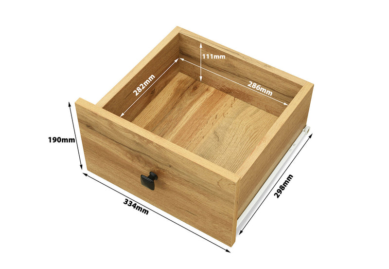 O'BRIEN WINE CABINET OAK