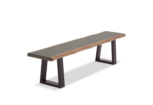 NERO 1900 BENCH 	DARK WALNUT