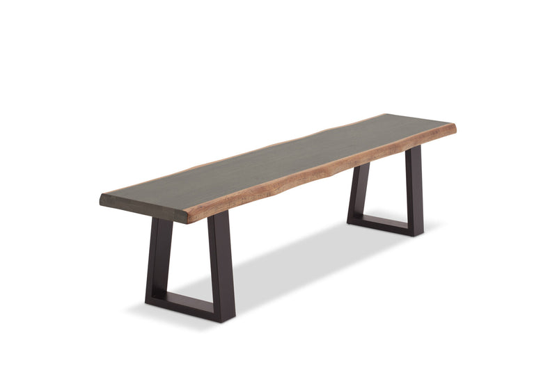 NERO 1900 BENCH 	DARK WALNUT