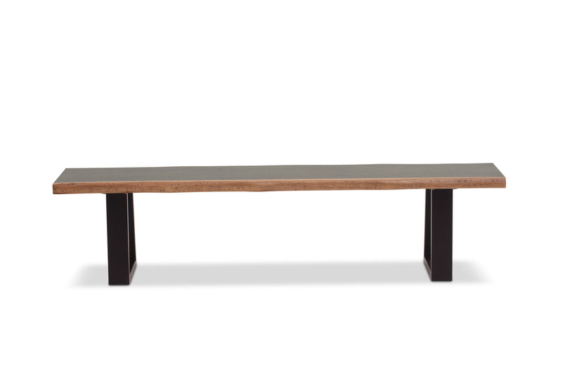 NERO 1900 BENCH 	DARK WALNUT