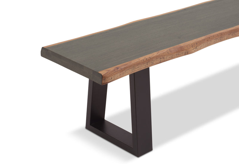 NERO 1900 BENCH 	DARK WALNUT