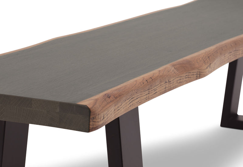 NERO 1900 BENCH 	DARK WALNUT
