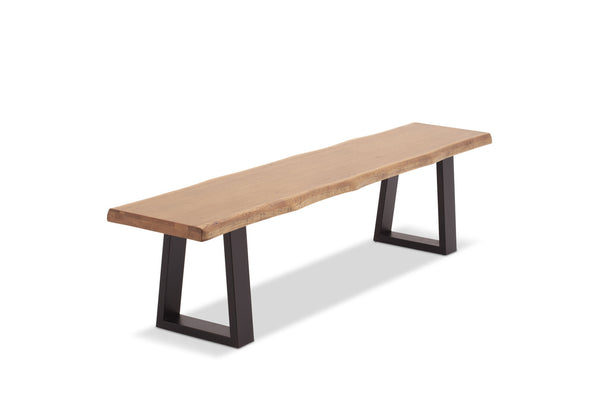NERO 1900 BENCH 	NATURAL WALNUT