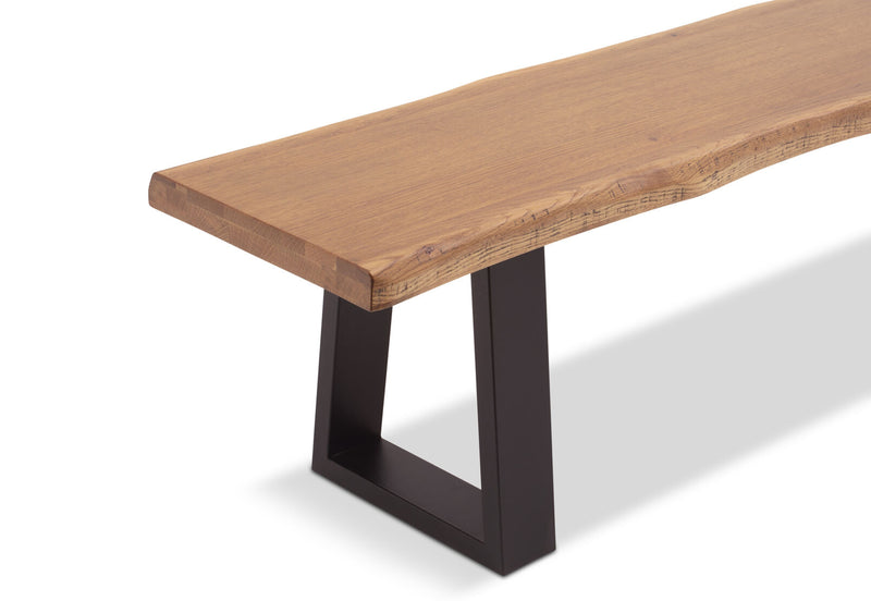 NERO 1900 BENCH 	NATURAL WALNUT