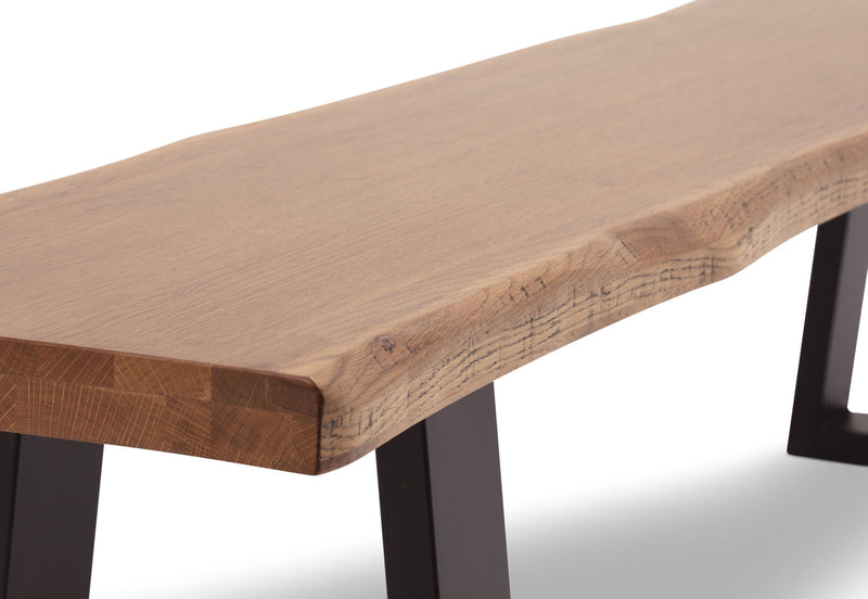 NERO 1900 BENCH 	NATURAL WALNUT