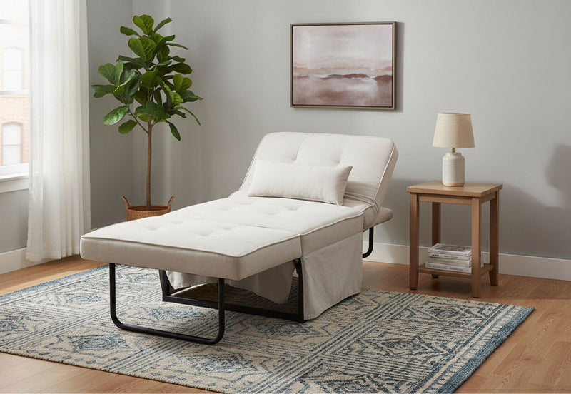 TELSEN OTTOMAN SOFA BED BEIGE