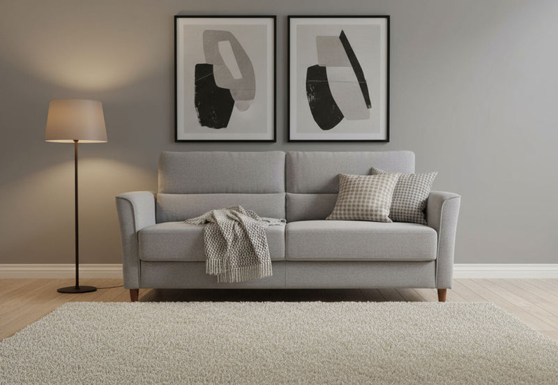 WAGNER 3 SEAT SOFA GREY