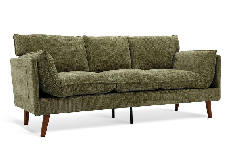 WALSALL 3 SEAT SOFA GREEN