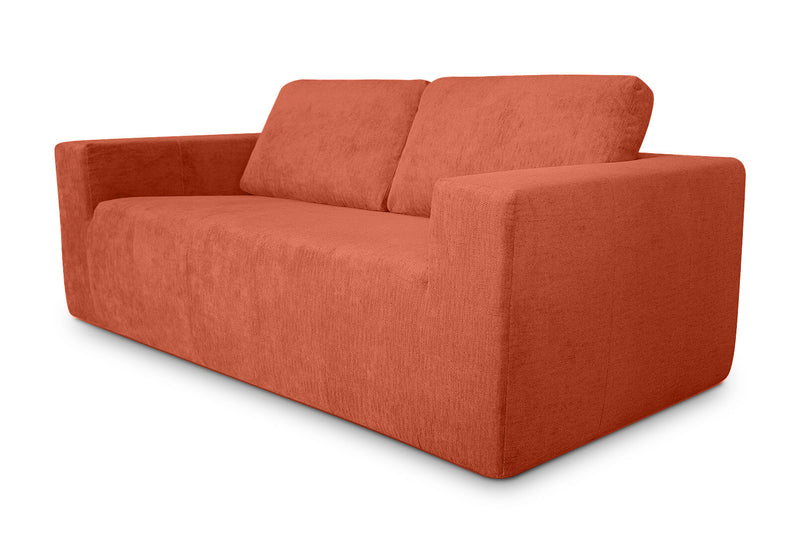 WALTERS 3 SEAT SOFA RUST