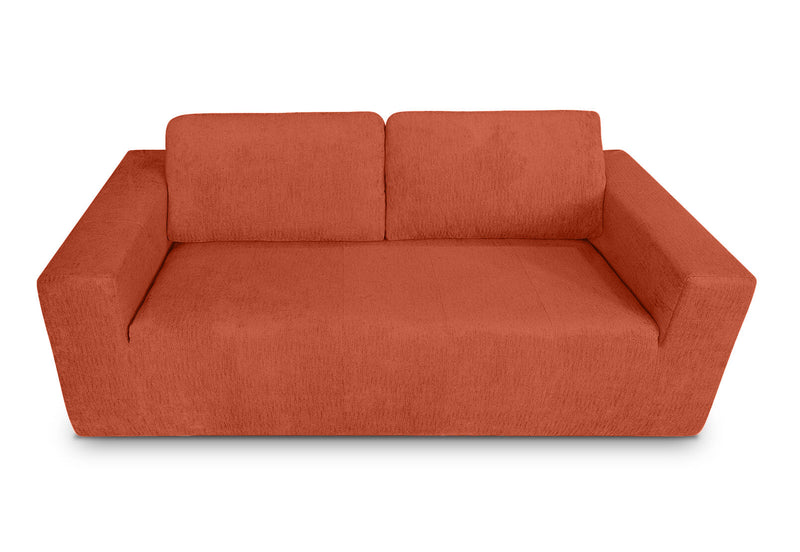 WALTERS 3 SEAT SOFA RUST