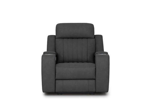 THANE FABRIC SINGLE ELECTRIC RECLINER BLACK