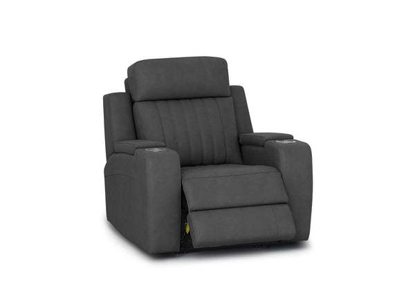 THANE FABRIC SINGLE ELECTRIC RECLINER BLACK