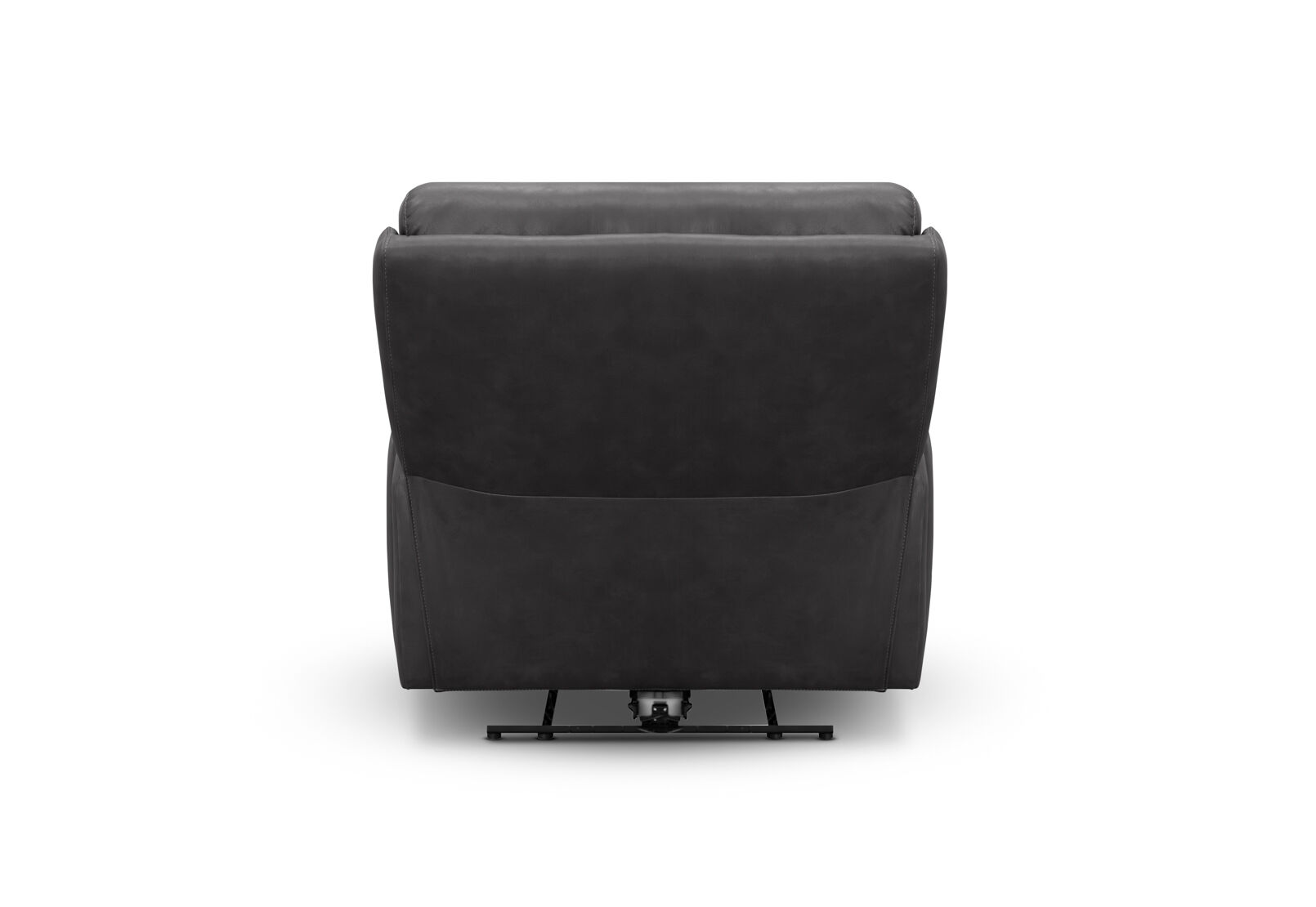 HOLLYWOOD FABRIC MEDIA ELECTRIC RECLINER CHARCOAL