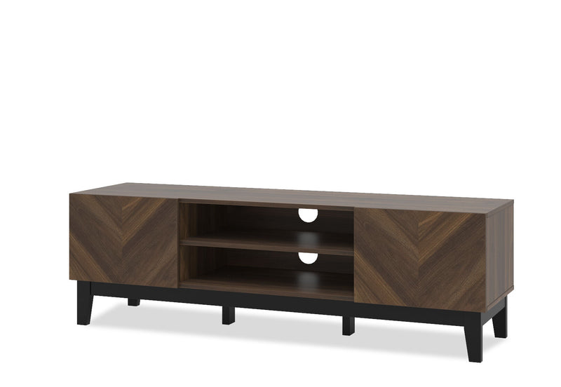 WOODARD ENTERTAINMENT UNIT WALNUT