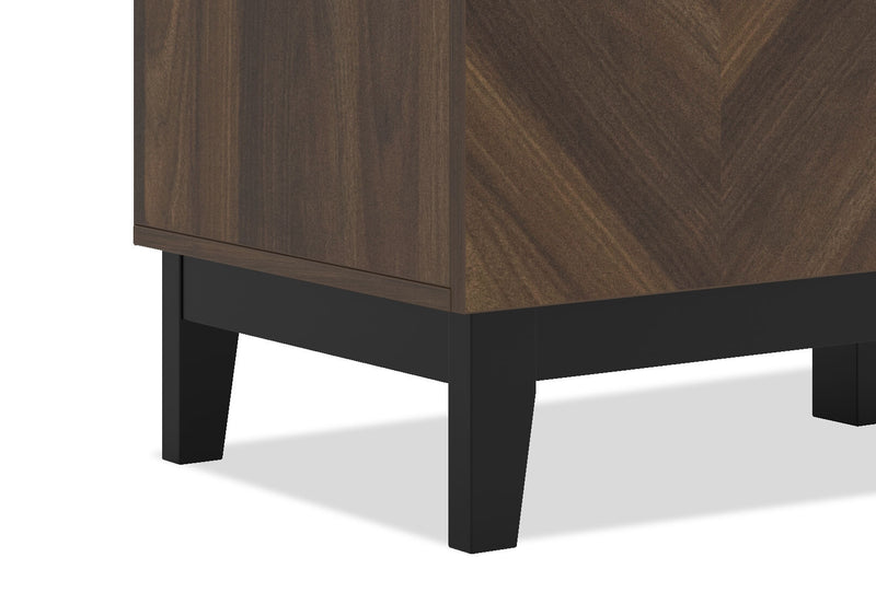 WOODARD ENTERTAINMENT UNIT WALNUT