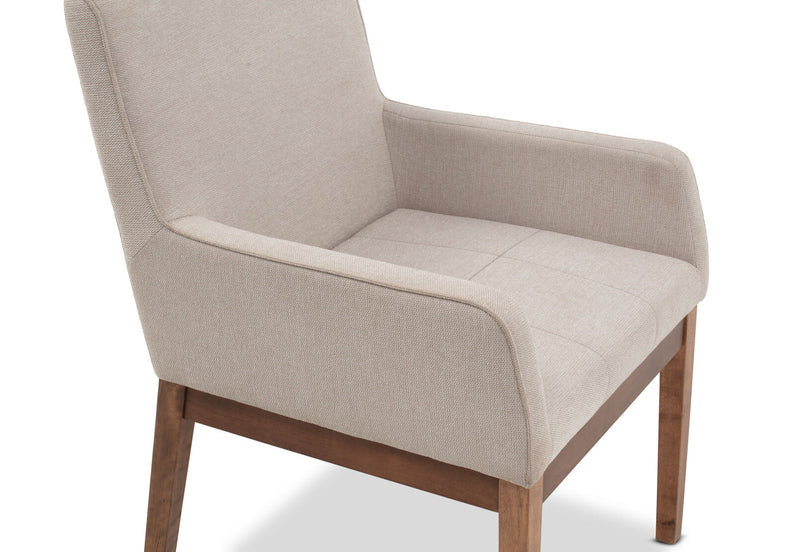 LAZARUS DINING CHAIR 	TAUPE