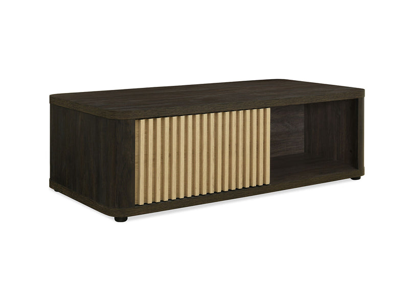 SAN FERNANDO COFFEE TABLE 	WALNUT/NATURAL