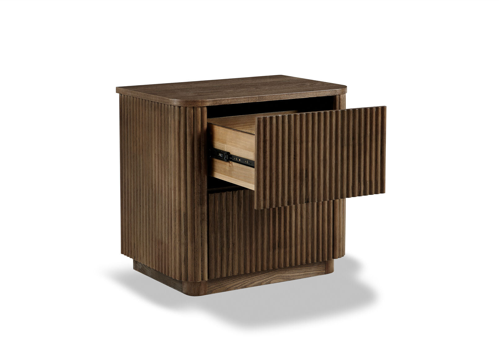 ADEONA BEDSIDE TABLE WALNUT