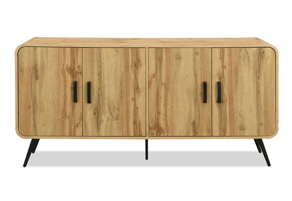 MARTINEZ 4 DOOR BUFFET OAK