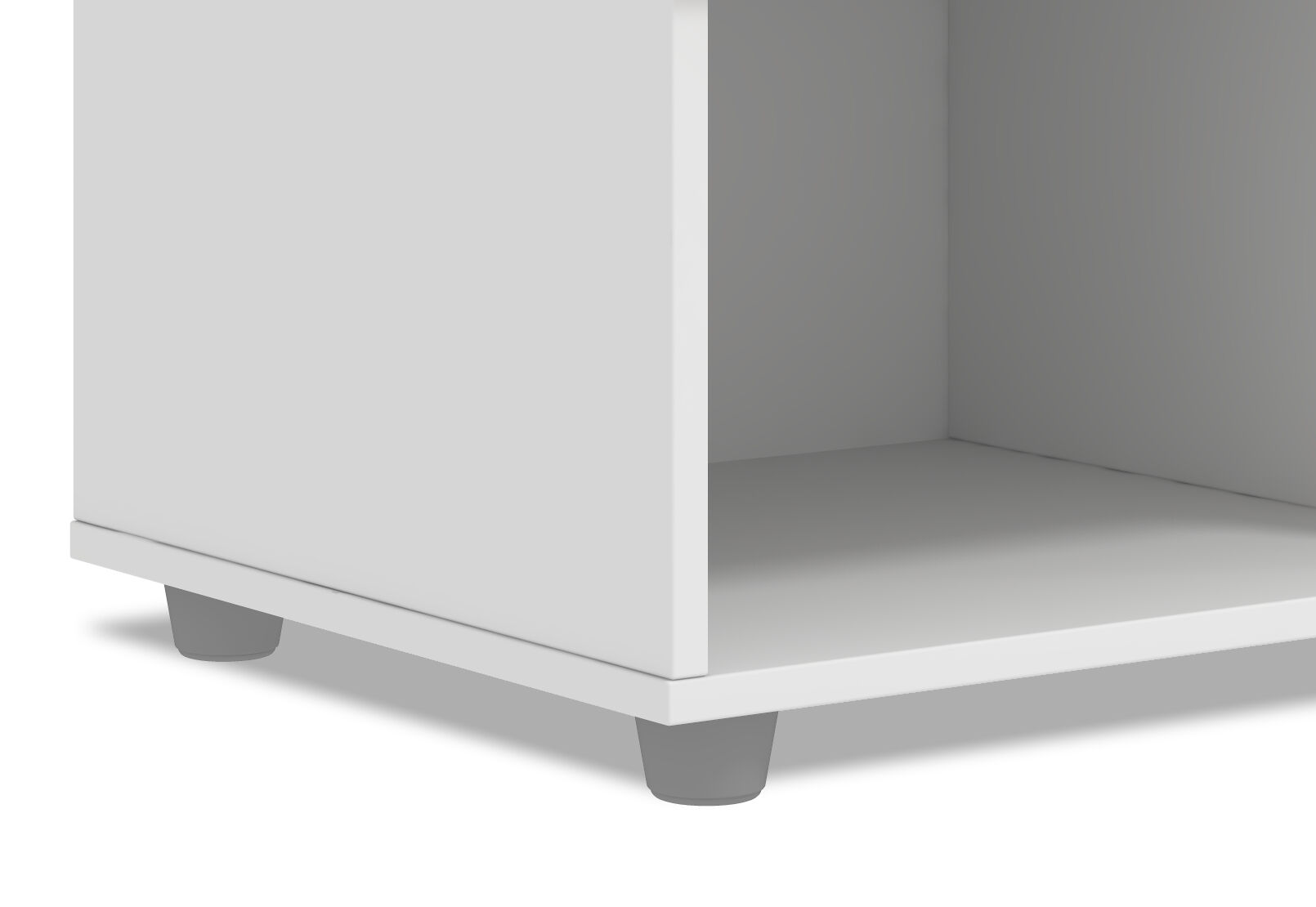 WHEELER BEDSIDE WHITE/NATURAL