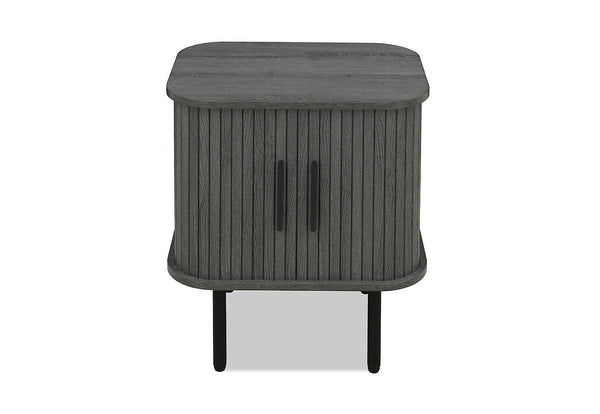 McCOY LAMP TABLE BLACK