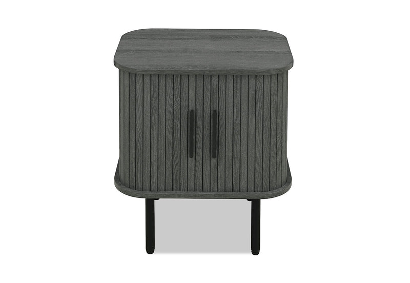 McCOY LAMP TABLE BLACK