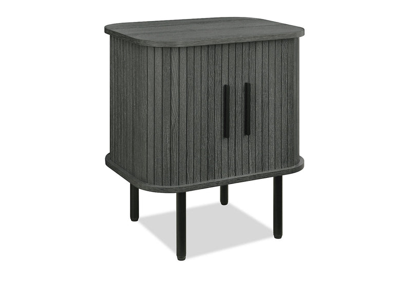 McCOY LAMP TABLE BLACK