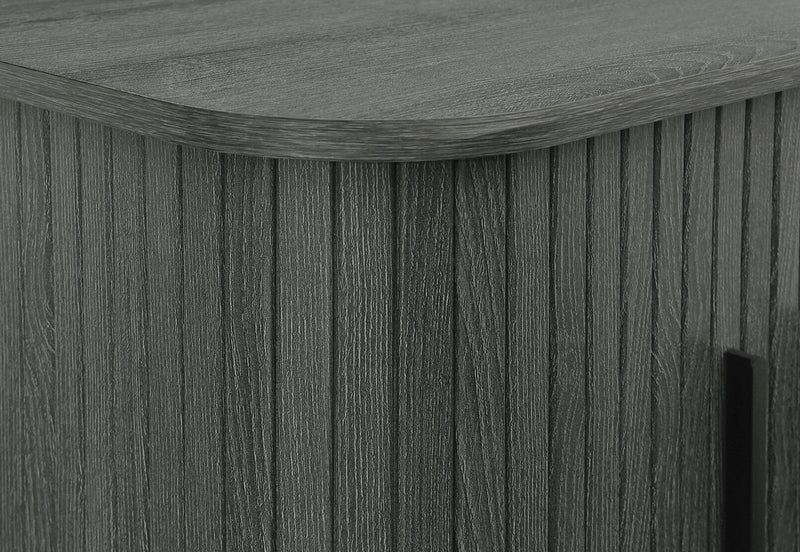 McCOY LAMP TABLE BLACK