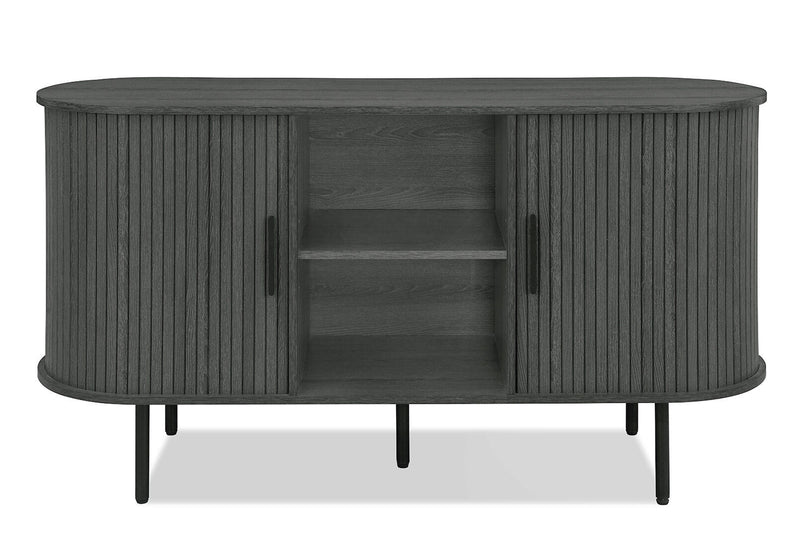 McCOY 2 DOOR BUFFET BLACK
