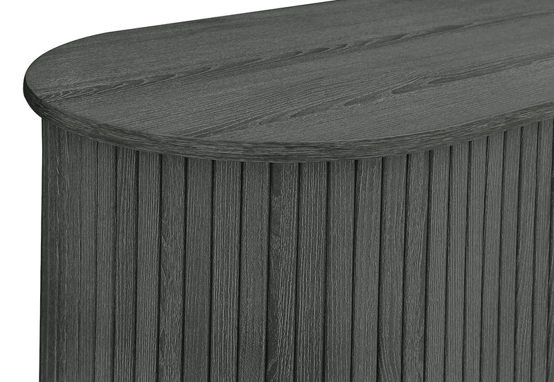 McCOY 2 DOOR BUFFET BLACK