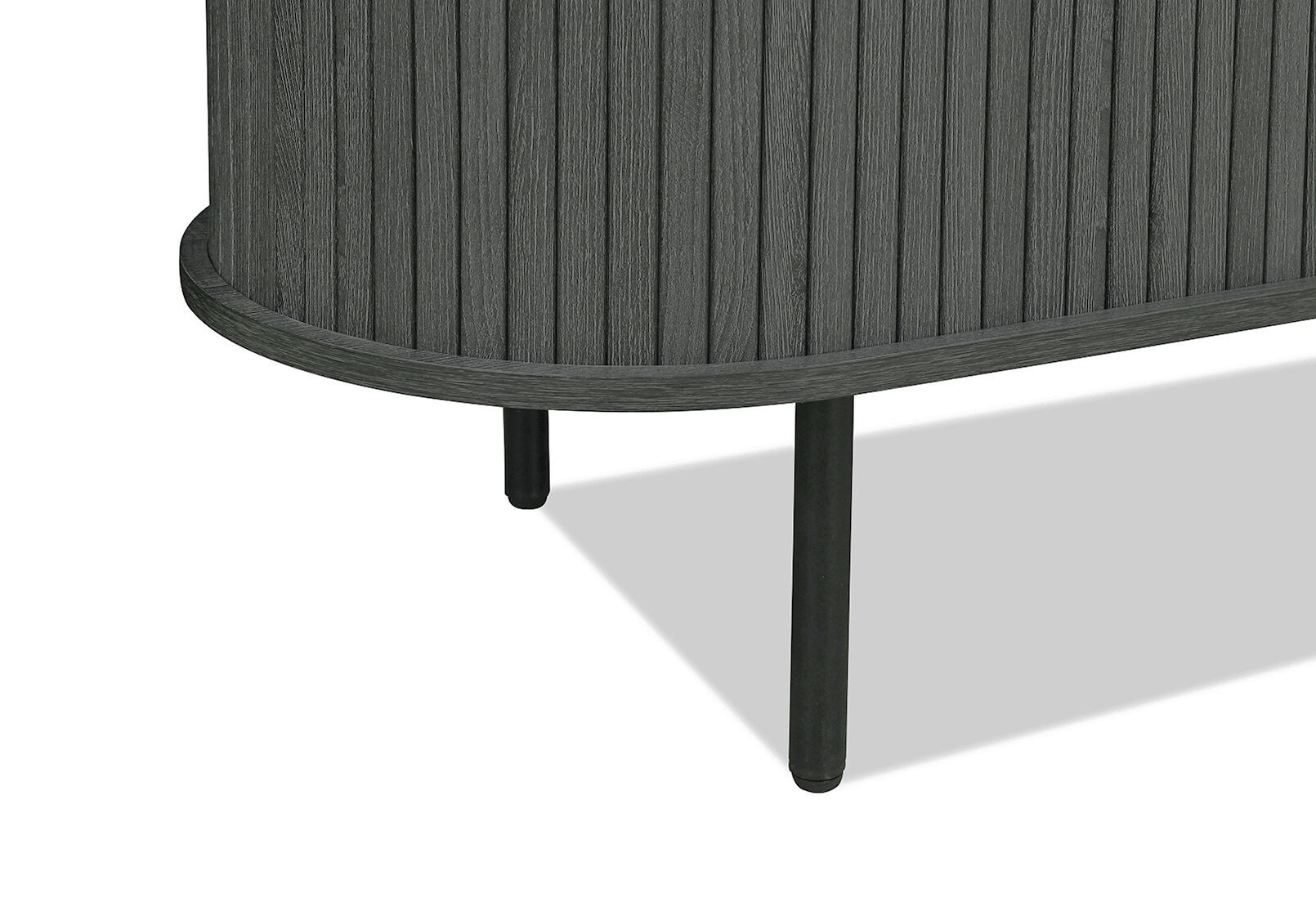 McCOY 2 DOOR BUFFET BLACK