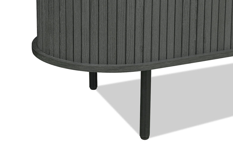 McCOY 2 DOOR BUFFET BLACK