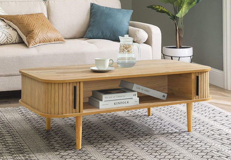 NELSON COFFEE TABLE 	OAK
