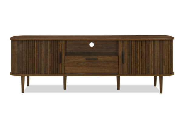 NELSON ENTERTAINMENT UNIT WALNUT
