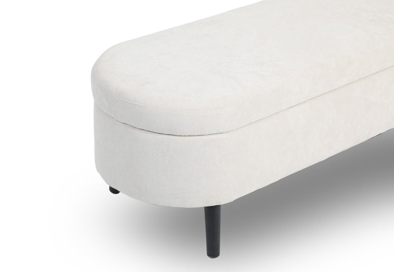 DOUGLAS STORAGE BENCH BEIGE