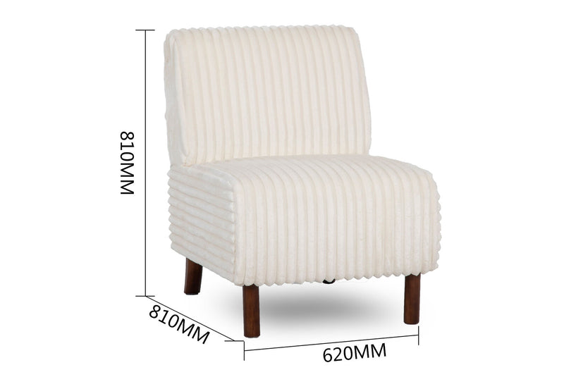 SNOW ACCENT CHAIR CREAM