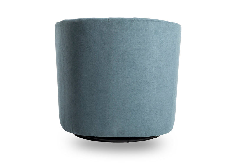 STOKES SWIVEL ACCENT CHAIR TEAL