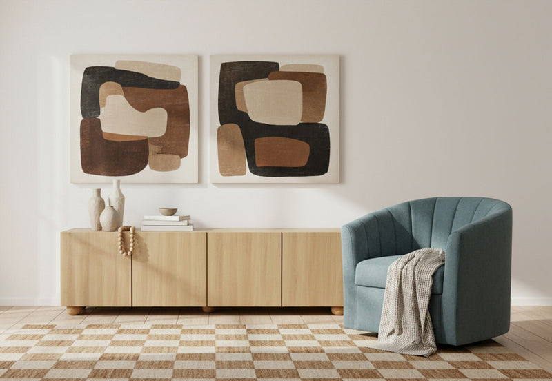 STOKES SWIVEL ACCENT CHAIR TEAL