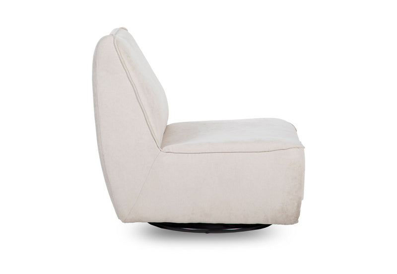 STRONG SWIVEL ACCENT CHAIR BEIGE