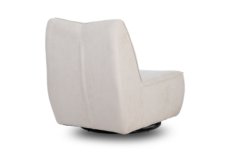 STRONG SWIVEL ACCENT CHAIR BEIGE