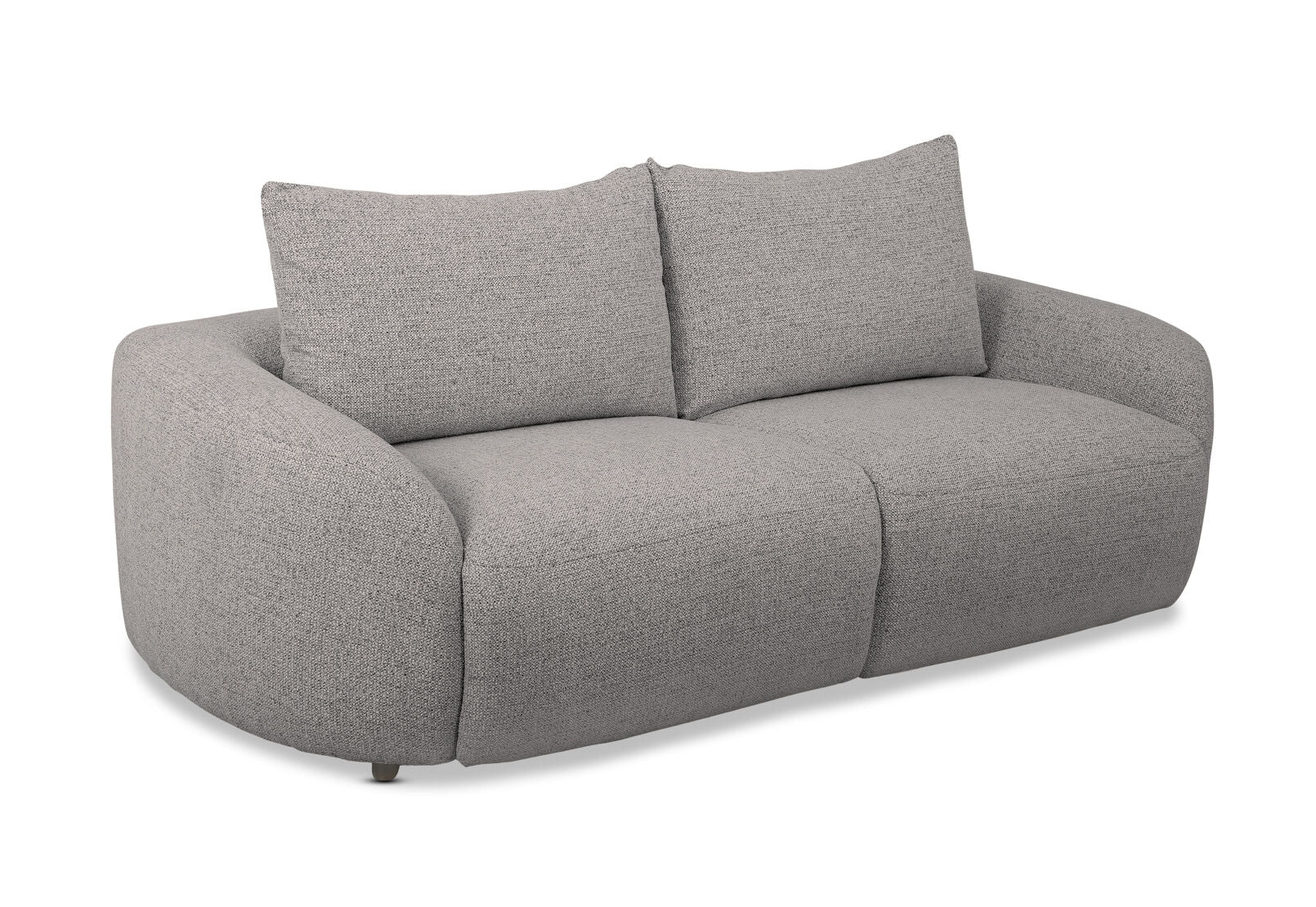 ARETHA FABRIC 2.5 SEATER WITH INBUILT ELECTRIC RECLINERS PEWTER