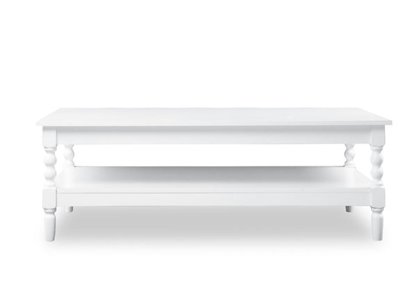 JAMESPORT 1200MM COFFEE TABLE 	WHITE