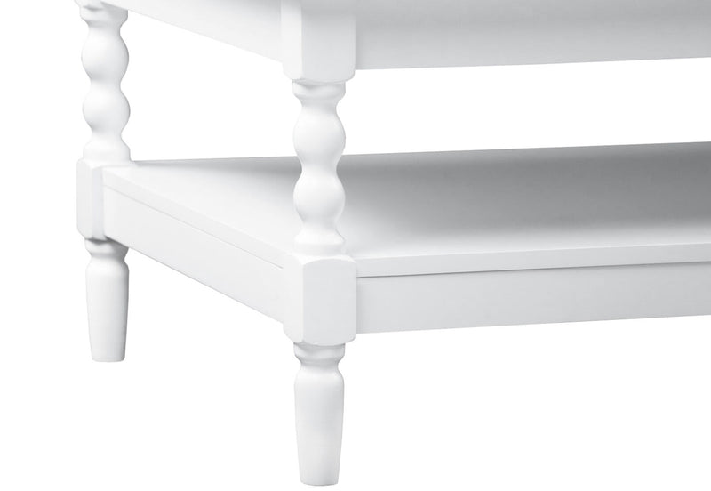 JAMESPORT 1200MM COFFEE TABLE 	WHITE