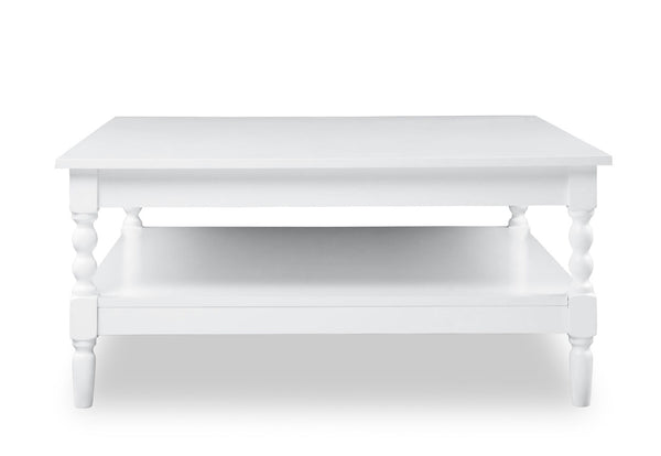 JAMESPORT 900MM COFFEE TABLE 	WHITE