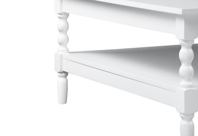 JAMESPORT 900MM COFFEE TABLE 	WHITE