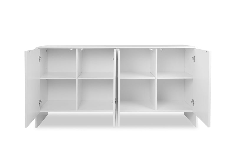 PALMEA 4 DOOR BUFFET WHITE